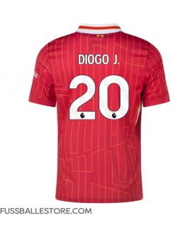 Günstige Liverpool Diogo Jota #20 Heimtrikot 2024-25 Kurzarm